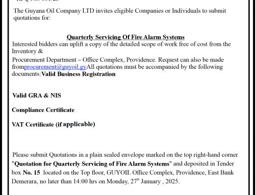 REQUEST FOR QUOTATION (RFQ) – QUARTERLY SERVICING OF FIRE ALARM SYSTEMS (2025)